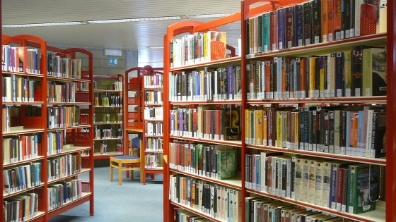 Foto van de bibliotheek 